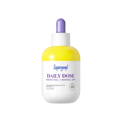 Shop Supergoop Daily Dose Bioretinol And Mineral Spf 40 In Default Title