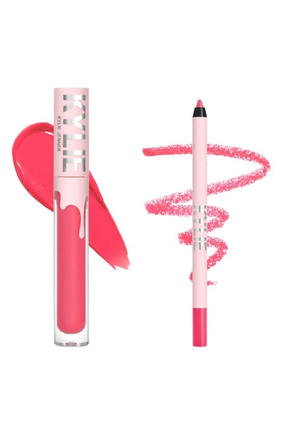 Shop Kylie Skin Velvet Lip Kit In 203 Party Girl