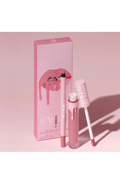 Kylie Skin Velvet Lip Kit In 705 Charm