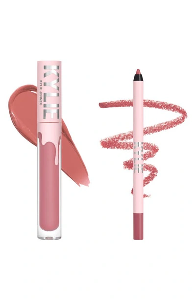 Shop Kylie Skin Velvet Lip Kit In 305 Harmony