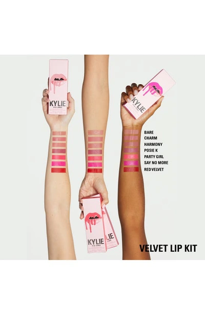 Shop Kylie Skin Velvet Lip Kit In 100 Posie K