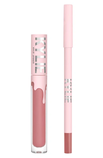 Kylie Skin Velvet Lip Kit In 705 Charm
