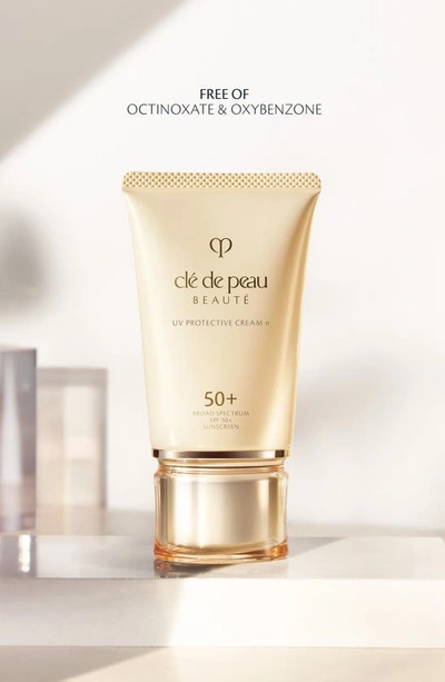 Shop Clé De Peau Beauté Uv Protective Cream Broad Spectrum Spf 50+