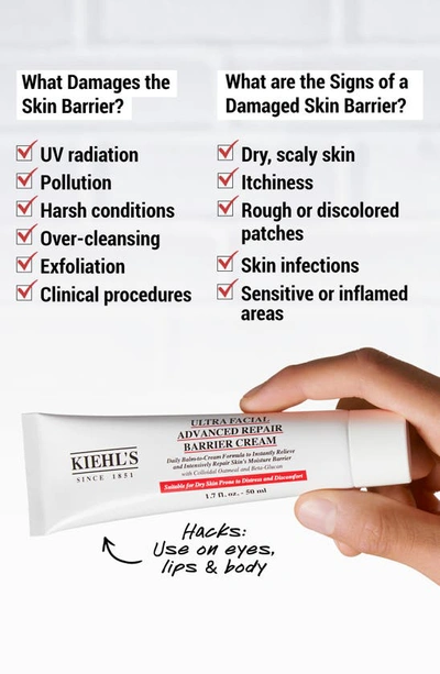 Shop Kiehl's Since 1851 Ultra Facial Advanced Repair Barrier Cream, 1.7 oz