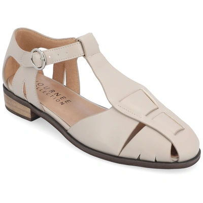 Shop Journee Collection Collection Women's Azzaria Flats In Grey
