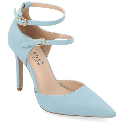 Journee Collection Collection Women's Lilyann Pumps In Blue