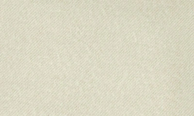 Melange Wool Blend Blanket In Ivory