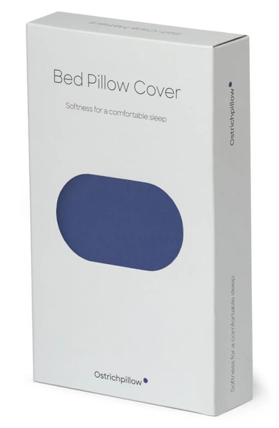 Shop Ostrichpillow Bed Pillow Cover In Deep Blue