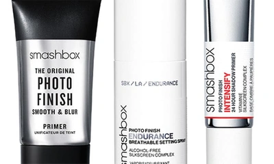 Smashbox On-set Essentials: Primer + Setting Spray Trio Set