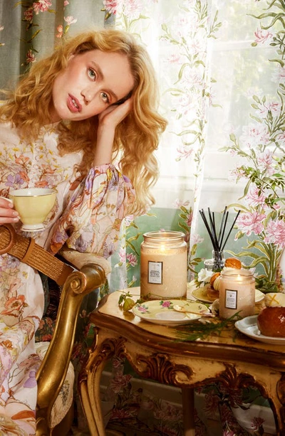 Voluspa Jasmine Midnight Blooms Small Jar Candle In Jasmine Midnight Blooms