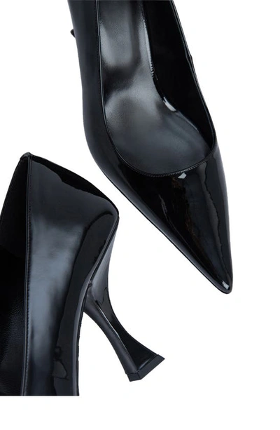 Shop By Far Viva Pointed Toe Pump In Black