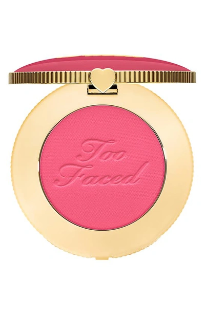 Shop Too Faced Cloud Crush Blurring Blush Powder Cheek Tint In Watermelon Rain