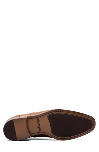 Stacy Adams Kaine Wingtip Oxford In Cognac