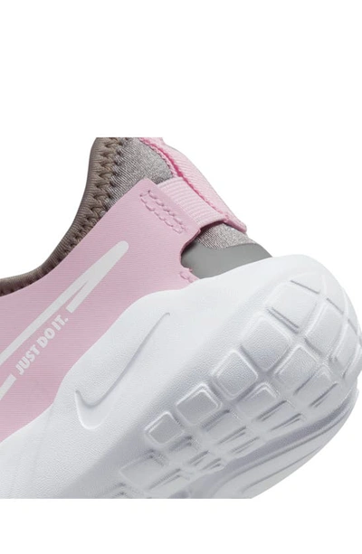 Shop Nike Flex Runner 2 Slip-on Running Shoe In Pink/ White/ Pewter/ Blue