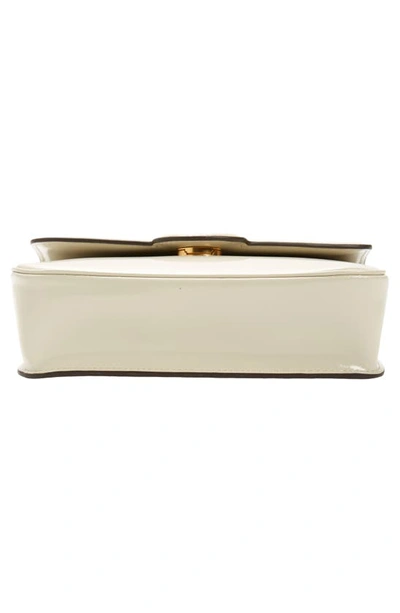 Tory Burch Robinson Spazzolato Shoulder Bag In Shea Butter