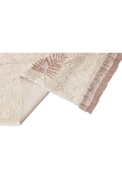 Lorena Canals Pine Forest Washable Cotton Rug In Brown Tones