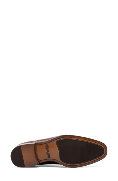 Stacy Adams Kalvin Plain Toe Oxford Shoe In Burgundy In Burgundy