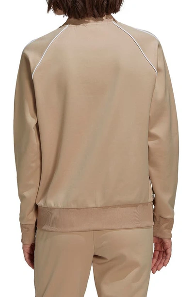 Adidas Originals Sst Track Jacket In Beige