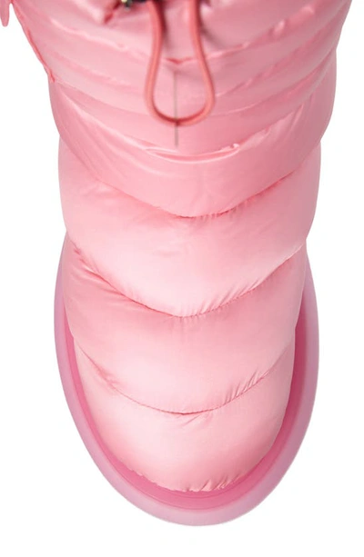 Shop Moncler Gaia Pocket Puffer Snow Boot In Pink