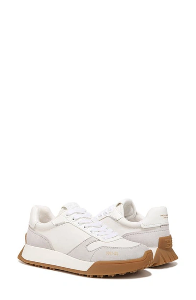 Sam Edelman Layla Womens Lace-up Suede Athletic And Training Shoes In White Multi