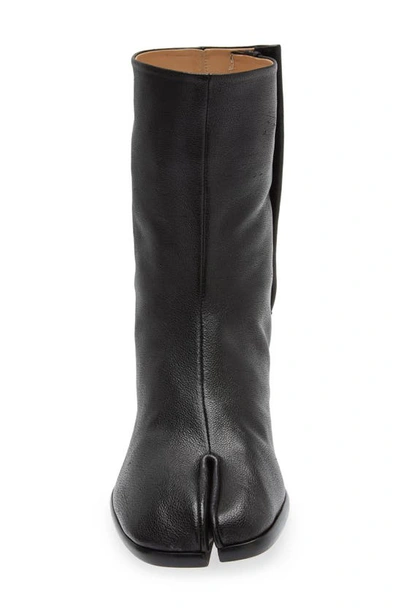 Shop Maison Margiela Tabi Boot In Black