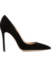Gianvito Rossi Woman Pumps Black Size 12 Textile Fibers In Black