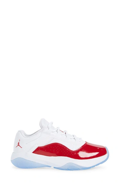 Shop Nike Air Jordan 11 Cmft Low Sneaker In White/ Gym Red