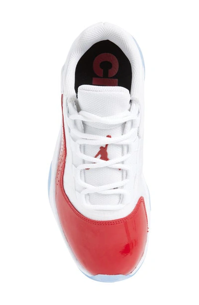 Shop Nike Air Jordan 11 Cmft Low Sneaker In White/ Gym Red