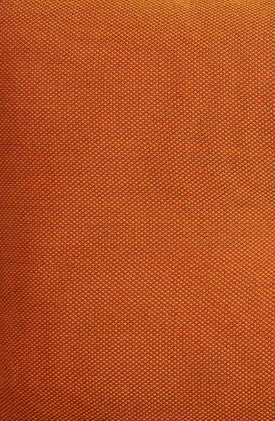 Shop Hay Dot Wool Blend Accent Pillow In Orange