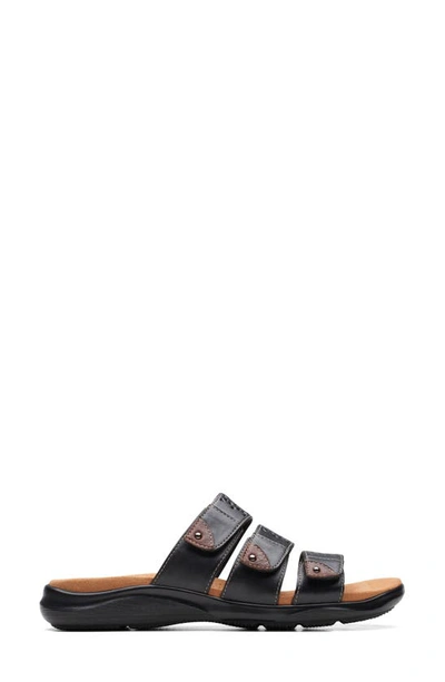 Clarks Kitly Walk Sandal In Black