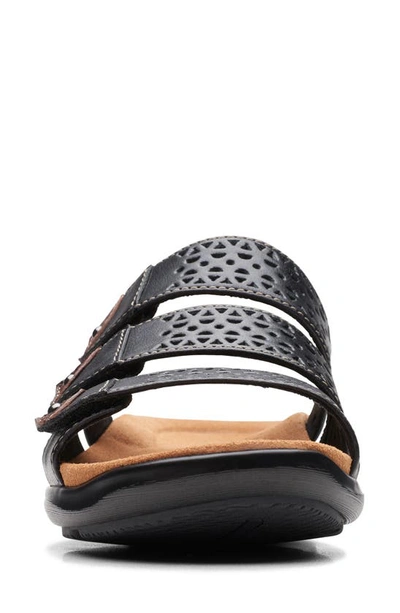Clarks Kitly Walk Sandal In Black