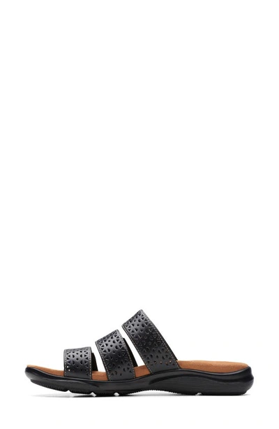 Clarks Kitly Walk Sandal In Black