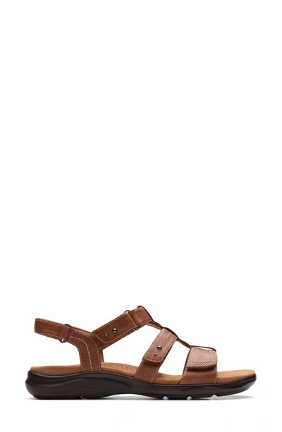 Shop Clarks Kitly Step Sandal In Tan