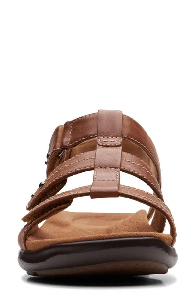 Shop Clarks Kitly Step Sandal In Tan