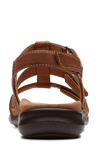 Clarks Kitly Step Sandal In Tan