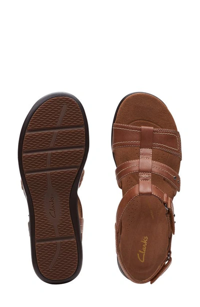 Clarks Kitly Step Sandal In Tan