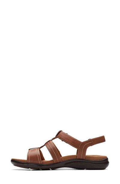 Shop Clarks Kitly Step Sandal In Tan