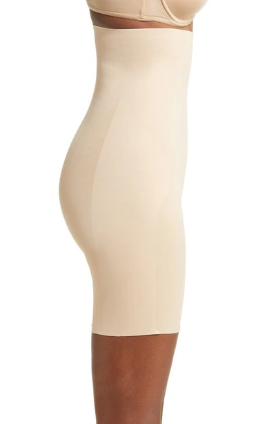 Chantelle Lingerie Basic Shaping High Waist Mid Thigh Shorts In Neutral