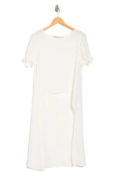 Shop Patrizia Luca Short Sleeve High/low Tunic In White
