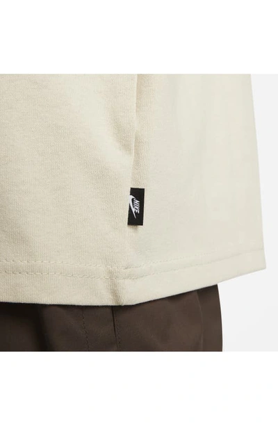 Shop Nike Sportswear Premium Essentials Pocket T-shirt In Rattan