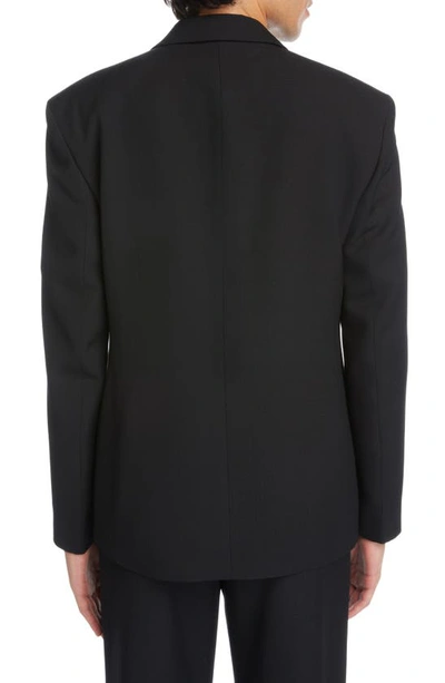 Shop Acne Studios Double Breasted Suit Jacket In Black