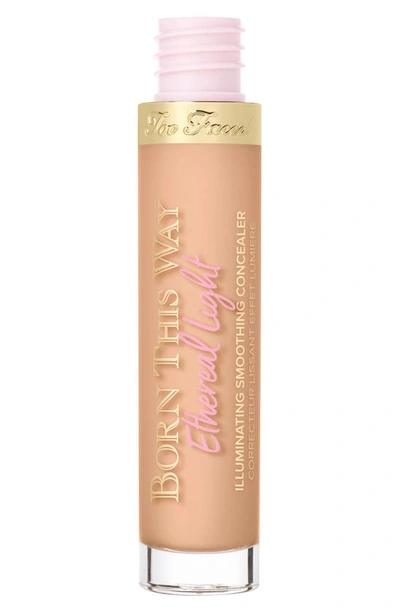 Too Faced Born This Way Ethereal Light Illuminating Smoothing Concealer Café Au Lait 0.16 oz / 5 ml In Caf Au Lait