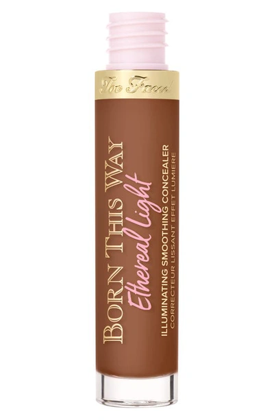 Too Faced Born This Way Ethereal Light Illuminating Smoothing Concealer Milk Chocolate 0.16 oz / 5 ml In Milk Chocolate