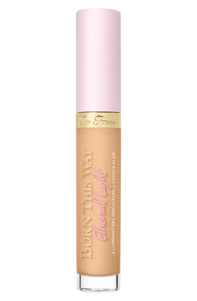 Shop Too Faced Born This Way Ethereal Light Concealer In Honeybun