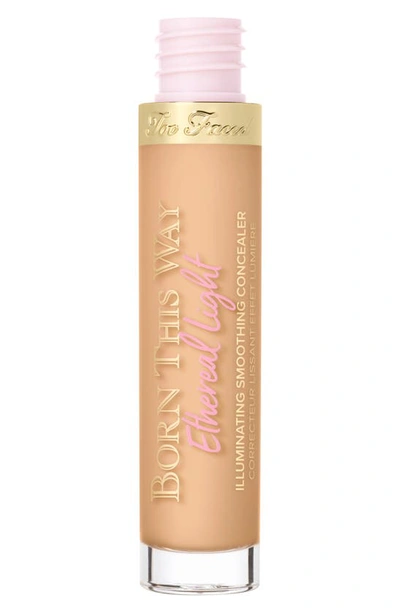 Shop Too Faced Born This Way Ethereal Light Concealer In Honeybun
