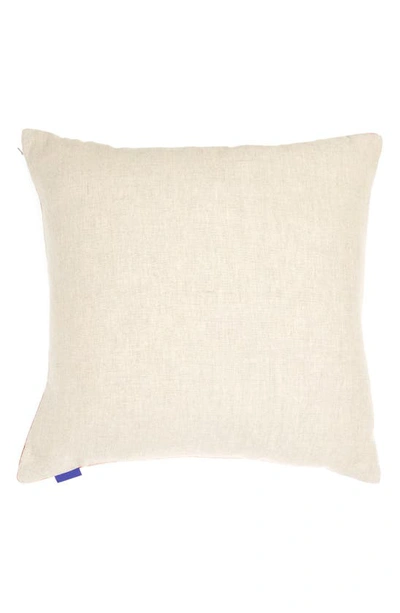 Shop The Conran Shop Velvet & Linen Accent Pillow In Orange