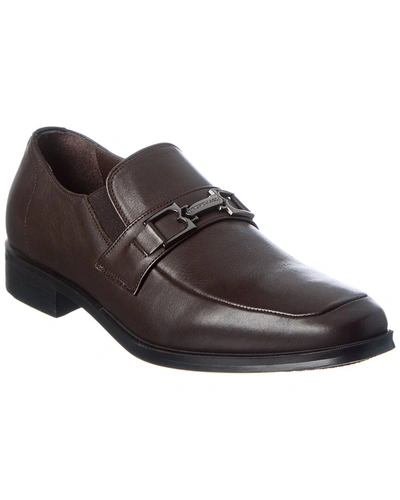 Shop M By Bruno Magli Paul Leather Oxford In Brown