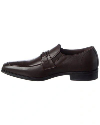 Shop M By Bruno Magli Paul Leather Oxford In Brown
