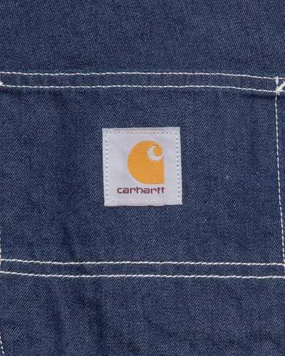 Shop Carhartt Simple Pant In Blue