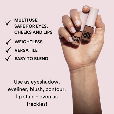 Gen See Mixed Media Matte Liquid Eyeshadow